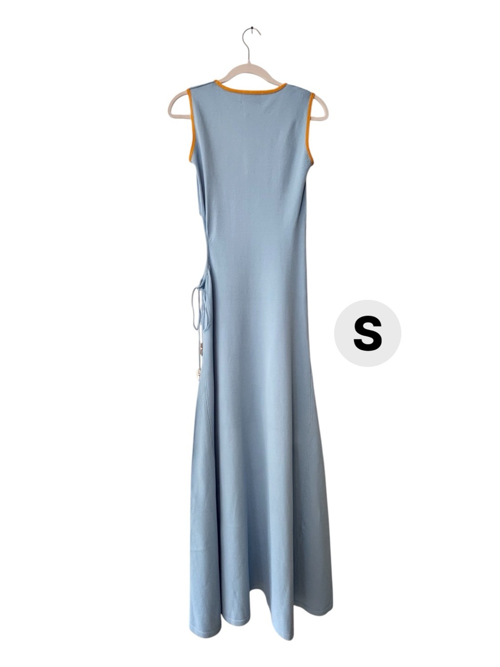 Romy Lou Lou Maxi Dress with cutout Blue Small, Medium NWT - Picture 8 of 11